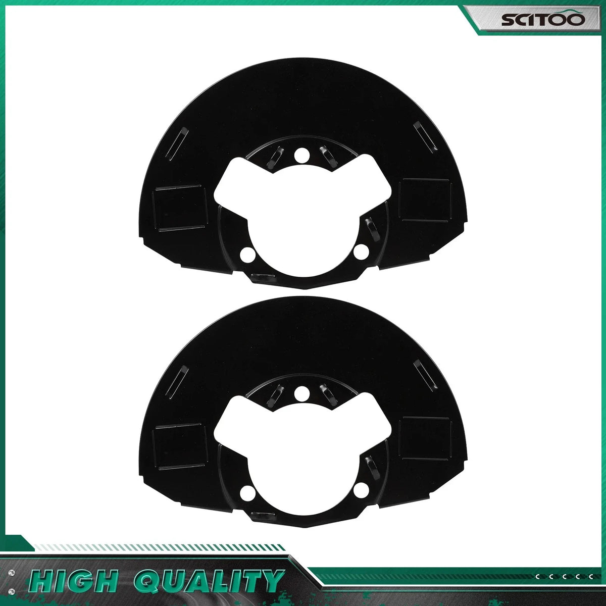 Front LH & RH Brake Backing Plate for GMC Sierra 1500 HD (2005–2006)