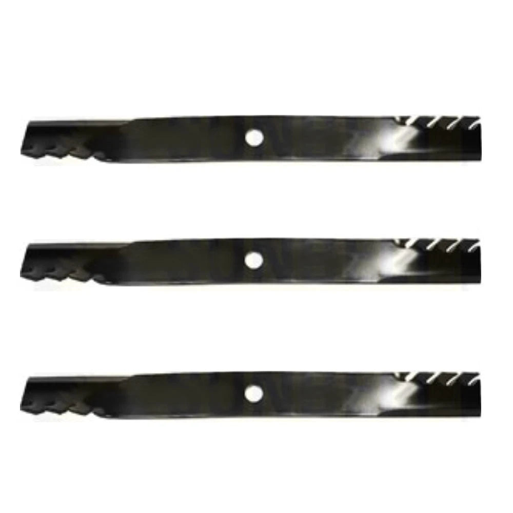 3 Mower Blades for John Deere 72" Front Mount (Fits 777, 797, 997)