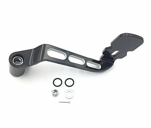 Black Brake Lever for Harley Touring Trike Road King FLRT FLHR (2014–2023)