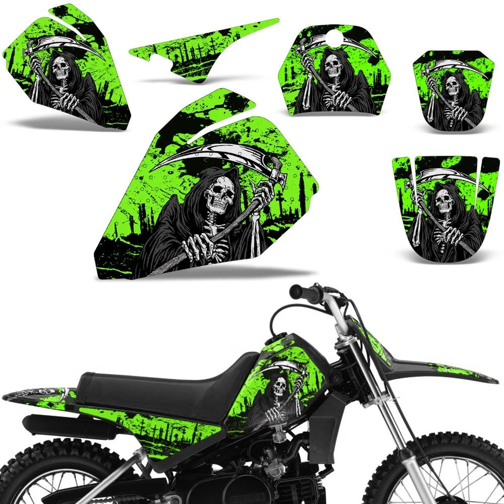 Graphic Stickers + PLT Decals for Yamaha PW80 (1996–2006)