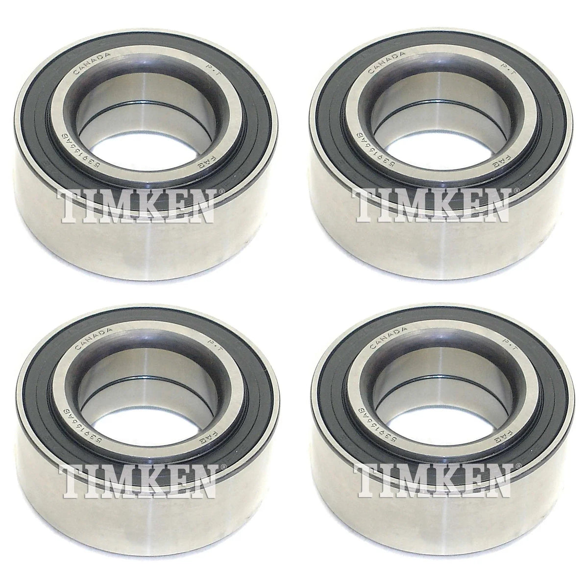 Front and Rear Wheel Bearings Kit for Mazda Protege 4WD (1990–1991)