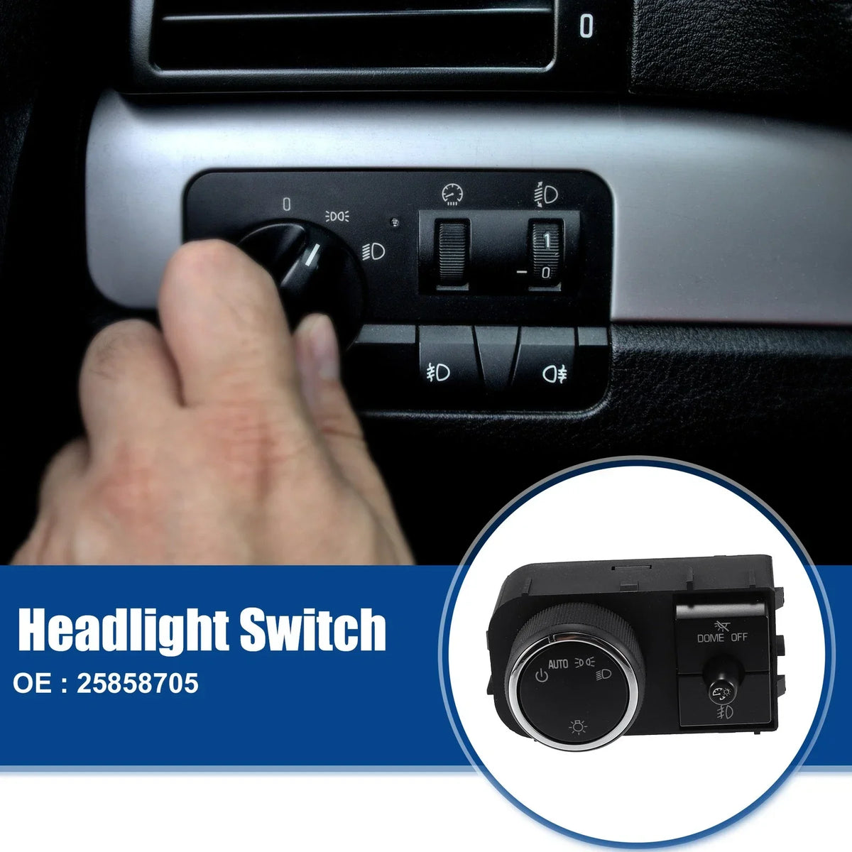Headlight Switch for Chevrolet Avalanche (2002–2013)