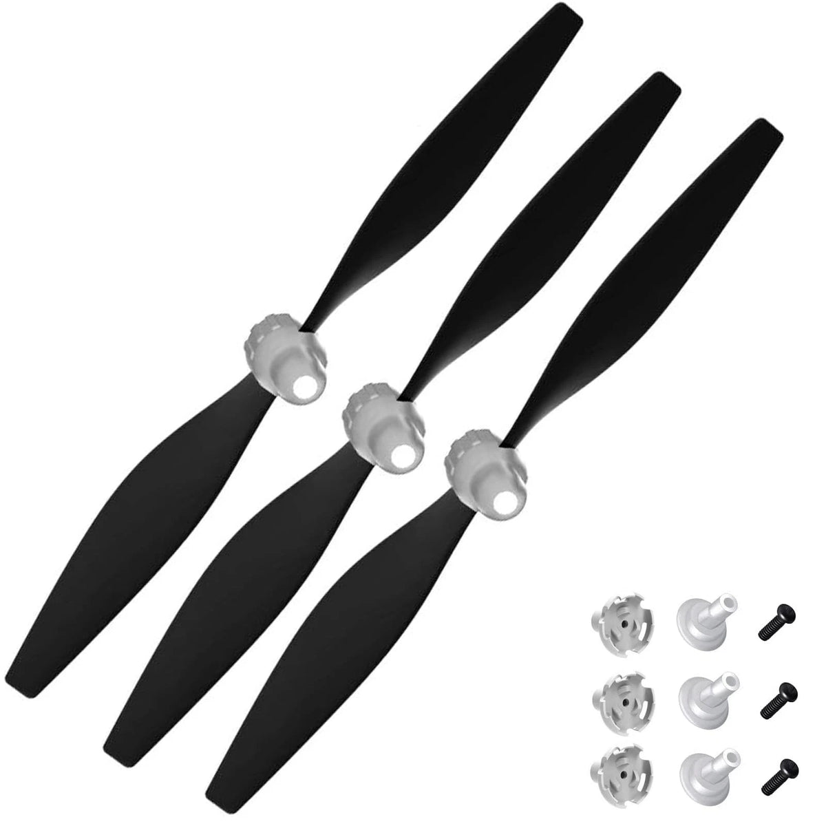 3 Sets F4U Rc Plane Propeller with Savers and Adapters for 2blade