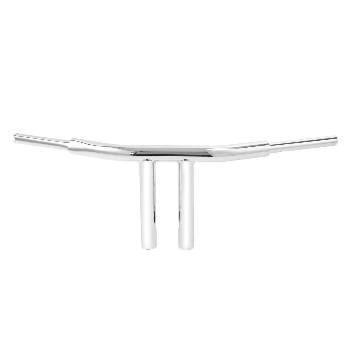 Chrome 10" Rise T-Bar Handlebar for Harley Softail Deluxe Fat Bob (2018–2024)