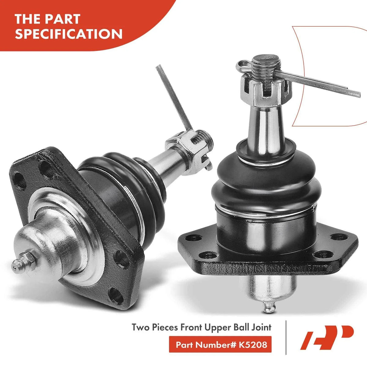 Set of 11 Front Tie Rod End Ball Joints for Chevy Malibu (2008–2023)