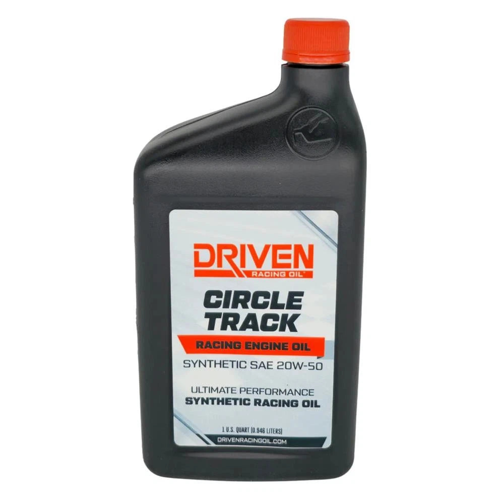 1 Quart Driven Racing Oil 26256 Circle Track Synthetic Oil 20W50