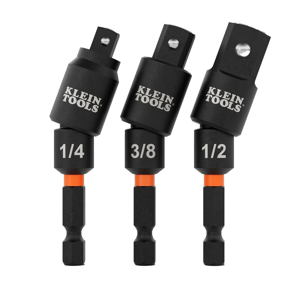 3-Piece Impact Swivel Socket Adapter Set for Klein Tools