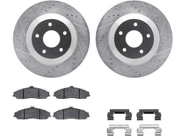 Brake Pad and Rotor Kit for Cadillac XLR (2004–2009) 18844XSKW
