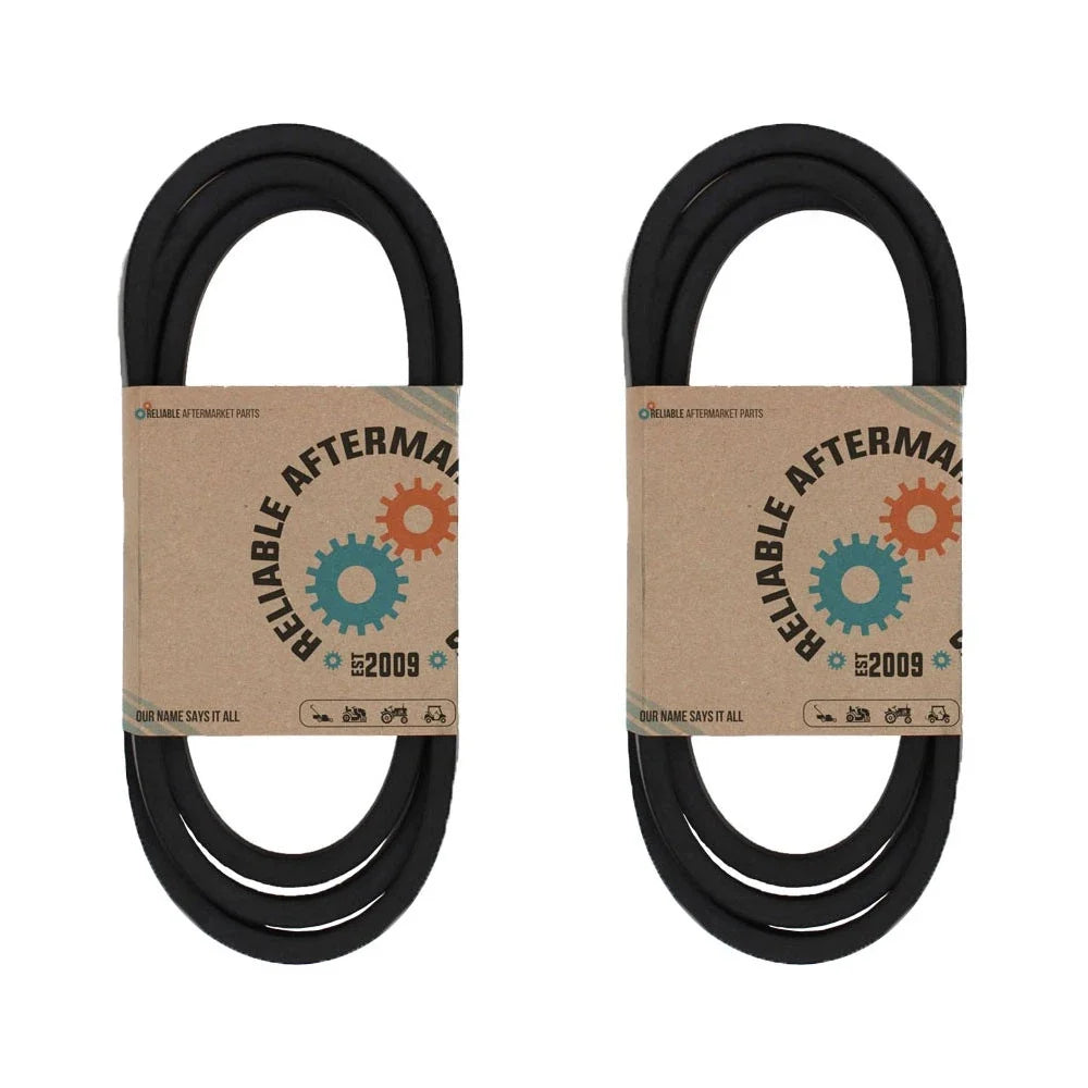2X Secondary Deck Belt for Husqvarna (Replaces 531300771)