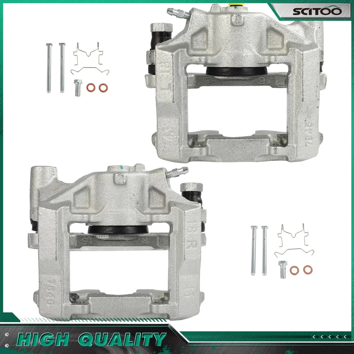 Rear Pair Brake Calipers w/ Bracket for Lexus GS300 IS250 (2006–2010)