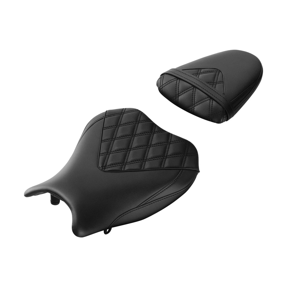 Seats for Suzuki GSXR1000 (2017–2024) - Black Driver & Passenger