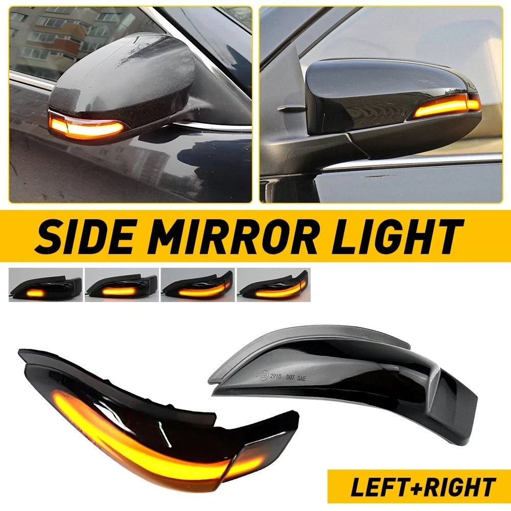 Side Mirror Light Turn Signals for Toyota Camry (2012–2017), Corolla Altis (2014–2017)