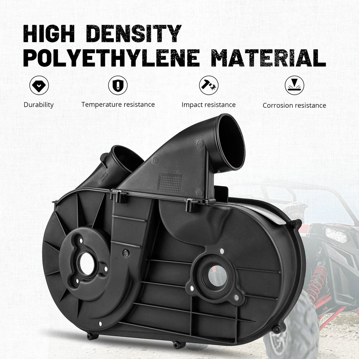 Inner Clutch Housing Belt Cover for Polaris RZR 1000 XP Ranger Crew 900 1000
