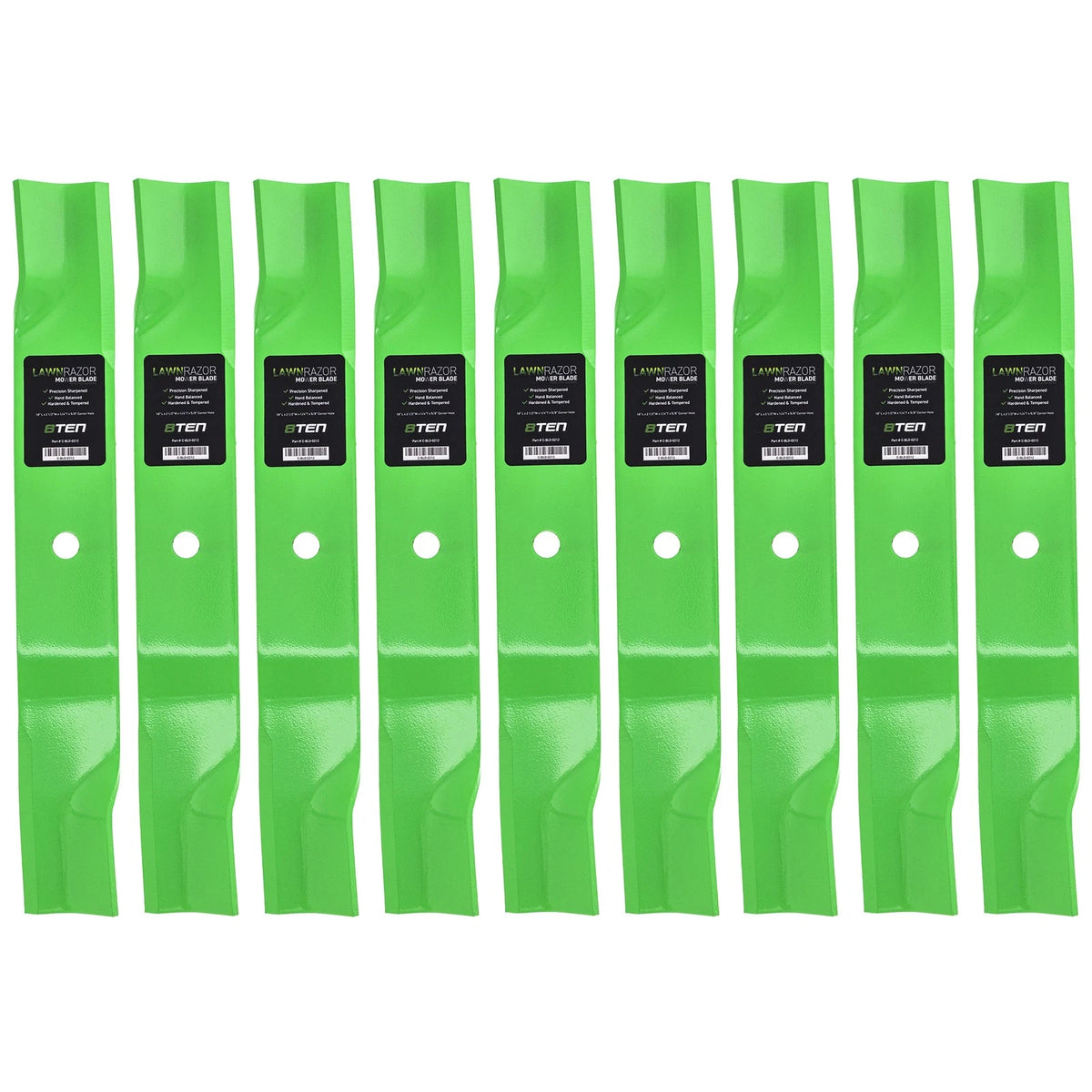 9X LawnRAZOR Blade for Gravely Pro Turn Master 152Z (00450300)
