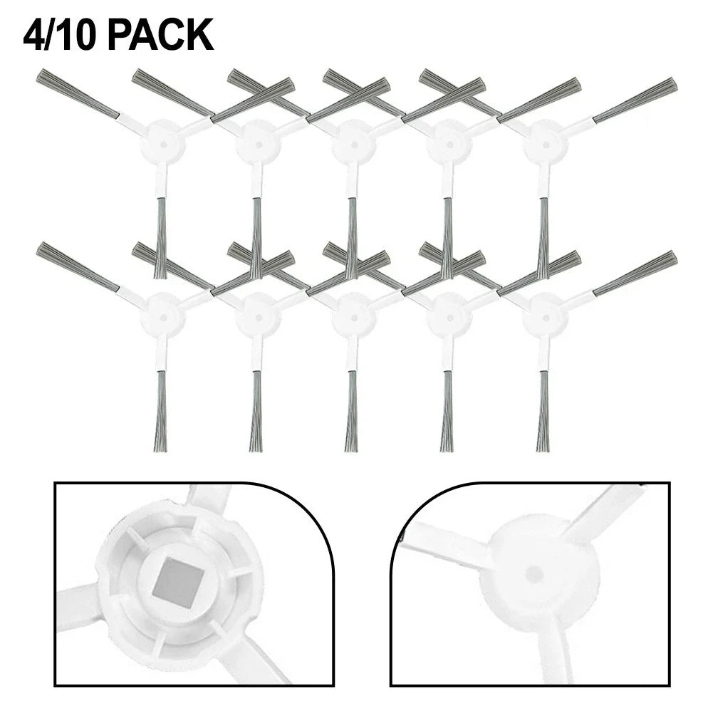 10X Side Brushes for Dreame F10 Plus Vacuum Cleaner - Plastic Nylon