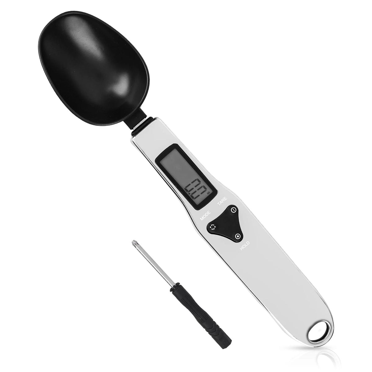 Electronic Food Measuring Spoon for Universal Use (Stainless Steel)