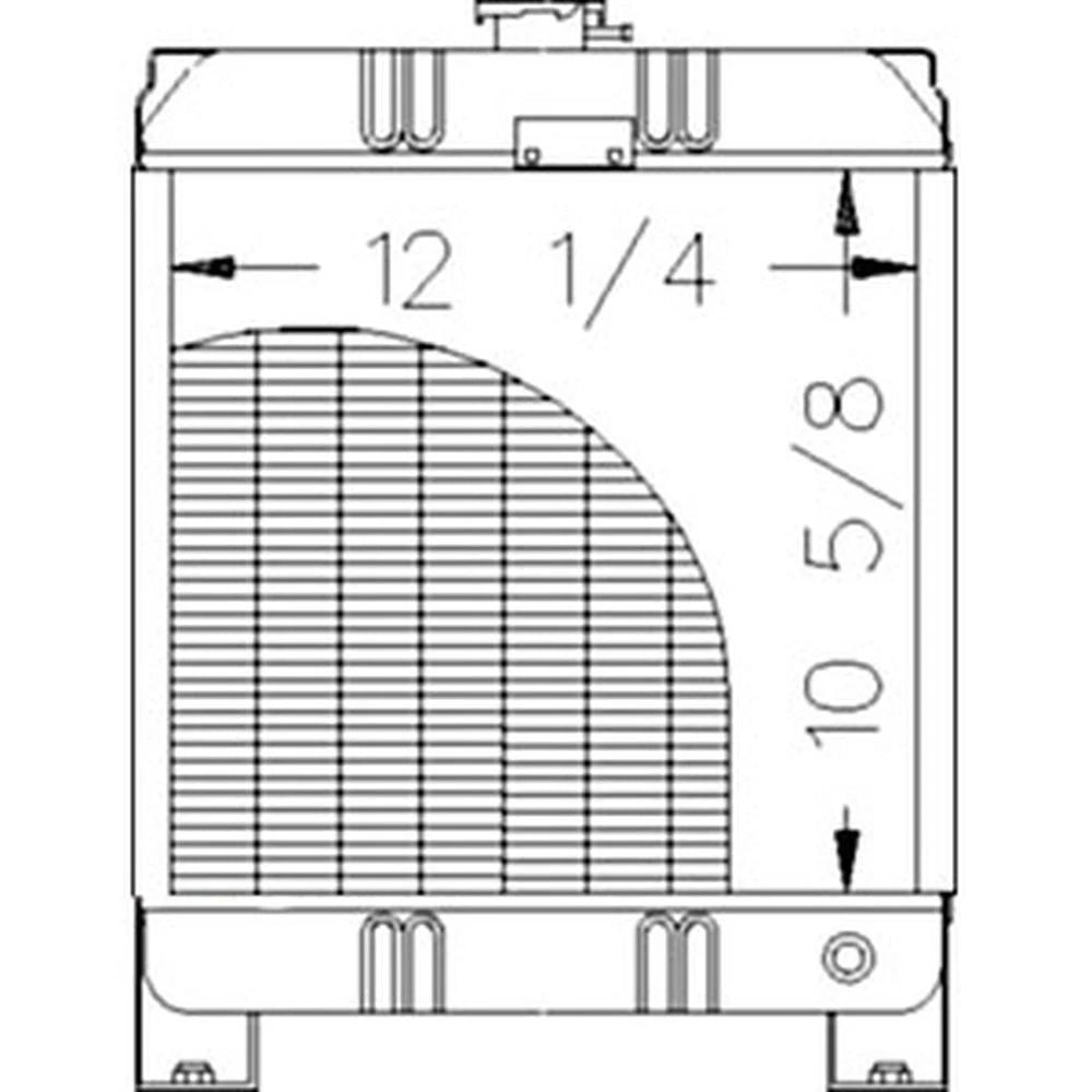 Radiator for A-86561696 (2010–2015)