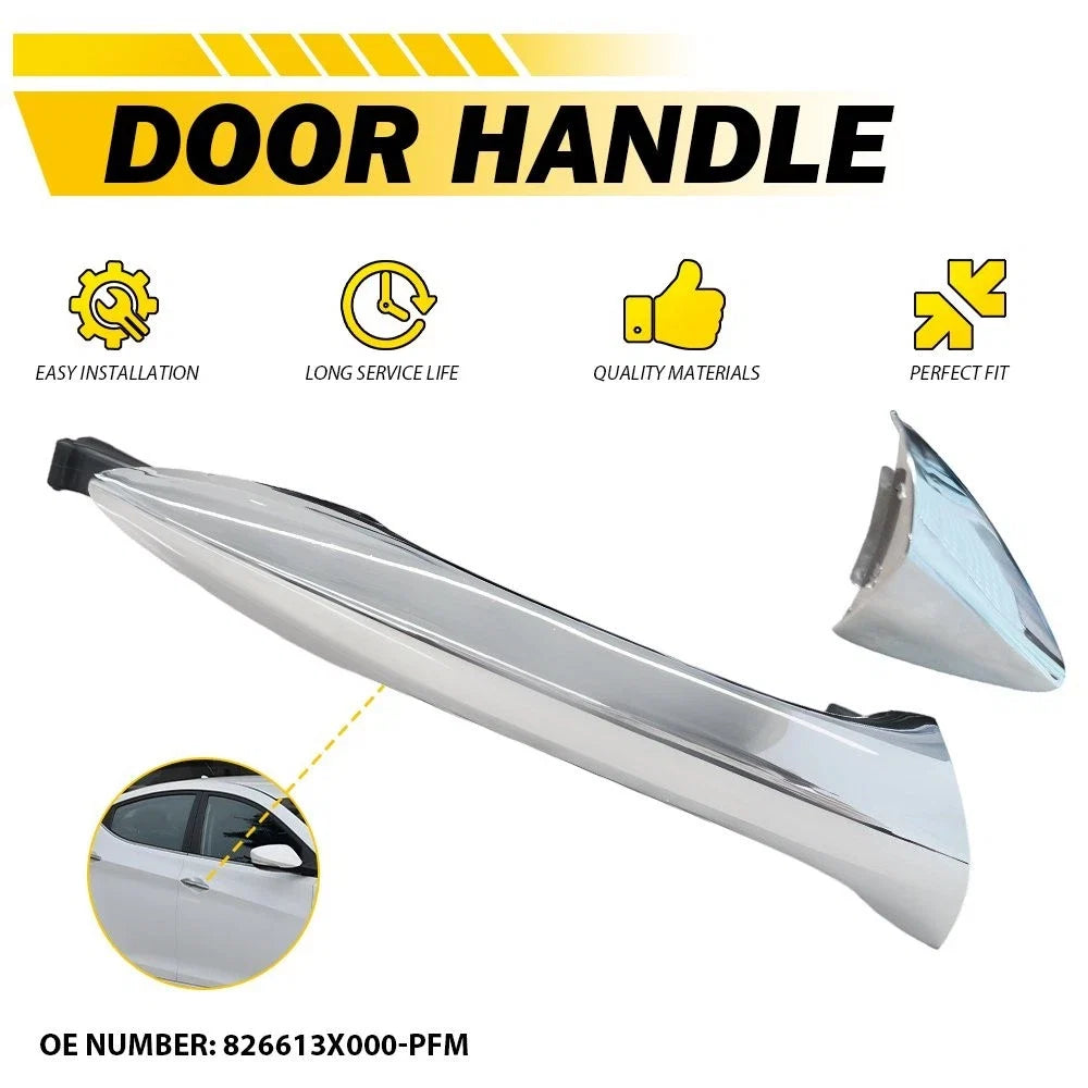Front Outside Door Handle for Hyundai Elantra (2011–2016) - Right Side