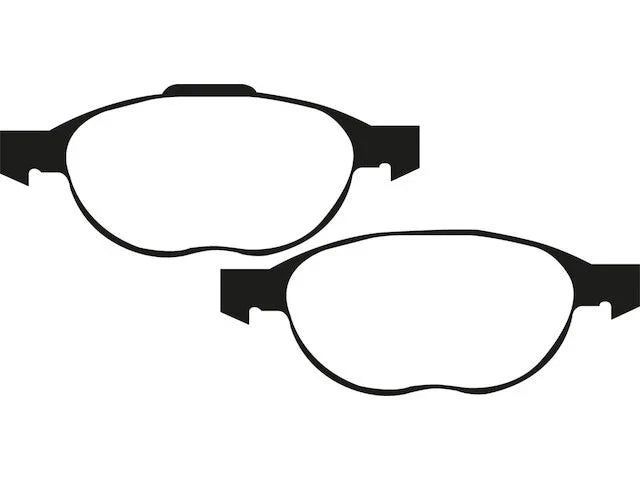 Front Brake Pad Set for Mazda 3 (2004–2013) SY574KR