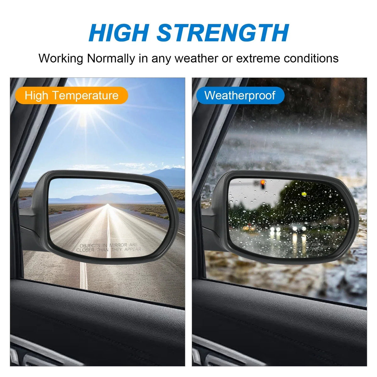 Right Side Mirror for Honda CR-V 2012–2016 (Textured Black)