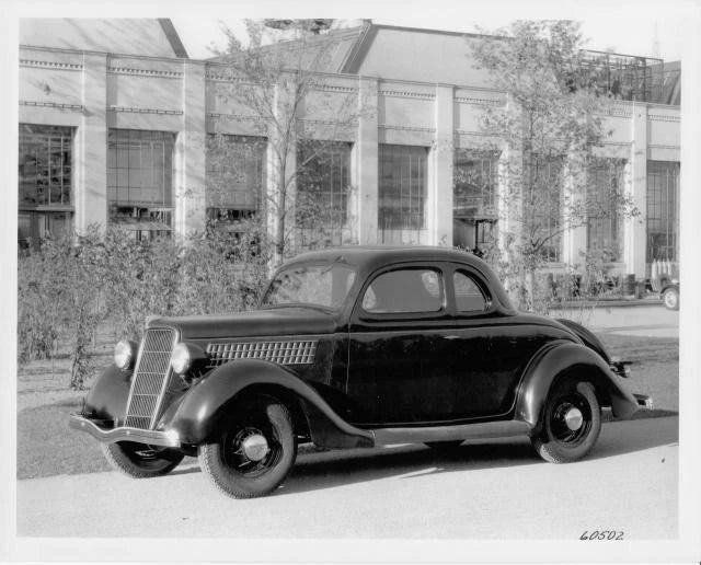 1935 Ford 5 Window Coupe Press Photo 0623