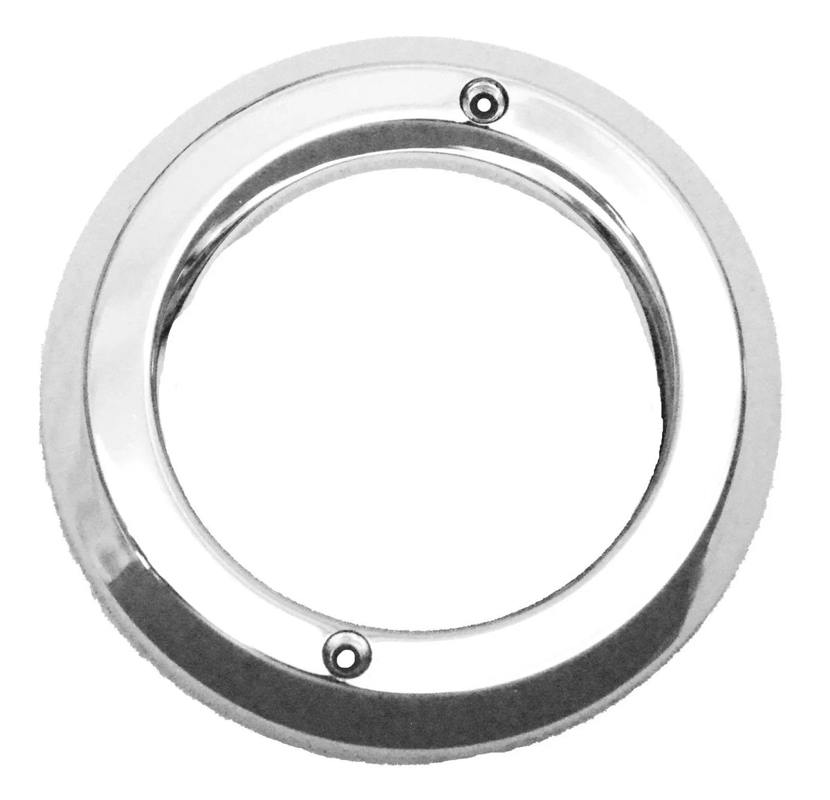 Set of 2 UP Light Bezel Trim for 2" Round Light Chrome #10458