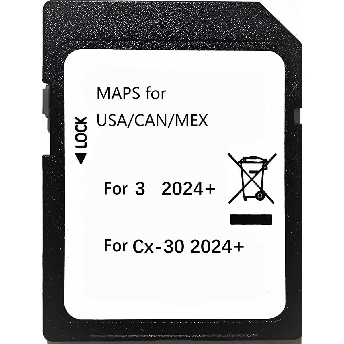 Navigation SD Card for Mazda 3, CX-30 (2024+)