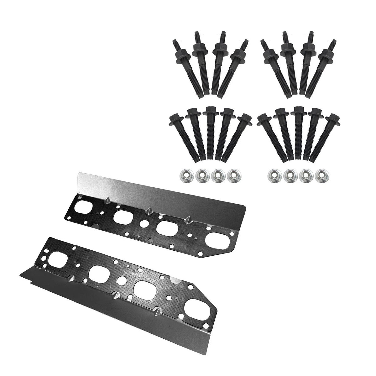 Exhaust Manifold Gasket Bolt Set for Dodge Ram Jeep 5.7L V8 (2009–2018)