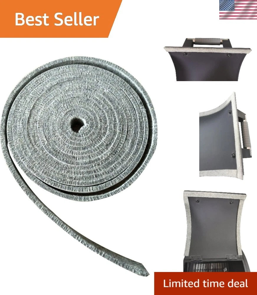 15ft Self-Stick Felt Gasket for Kamado Smokers