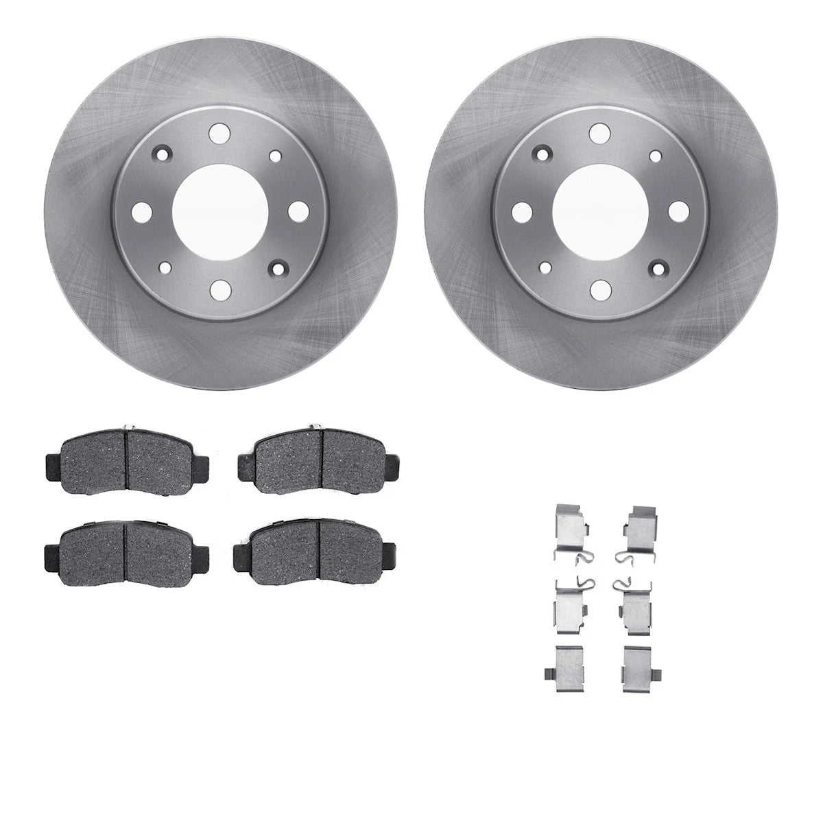 2X Brake Disc and Pad Kit for Honda Insight (2000–2006) WFWH1-59061