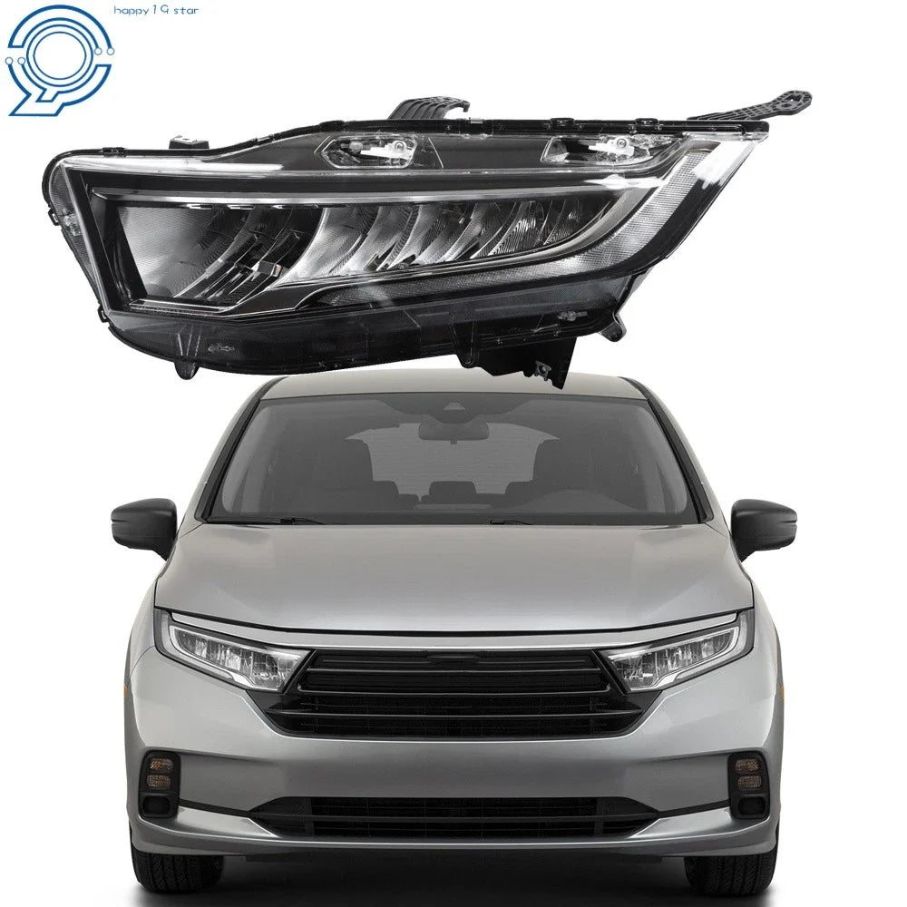 LED Headlights for Honda Odyssey (2021–2024) - Chrome Housing, Driver Side