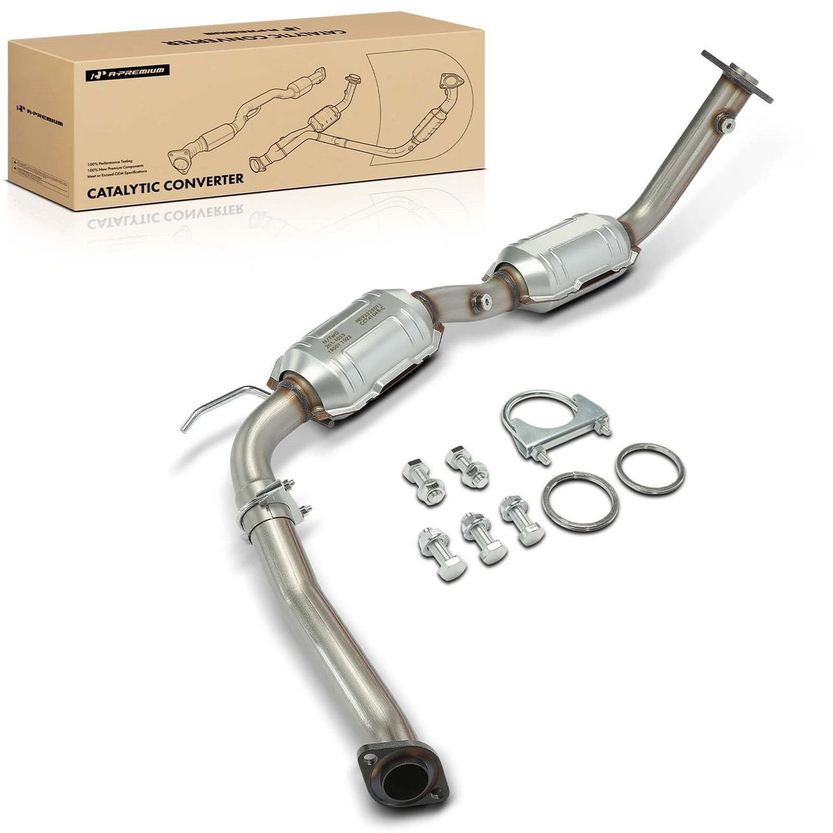 A-Premium Left Catalytic Converter for Toyota Tundra (2007–2009) 41048