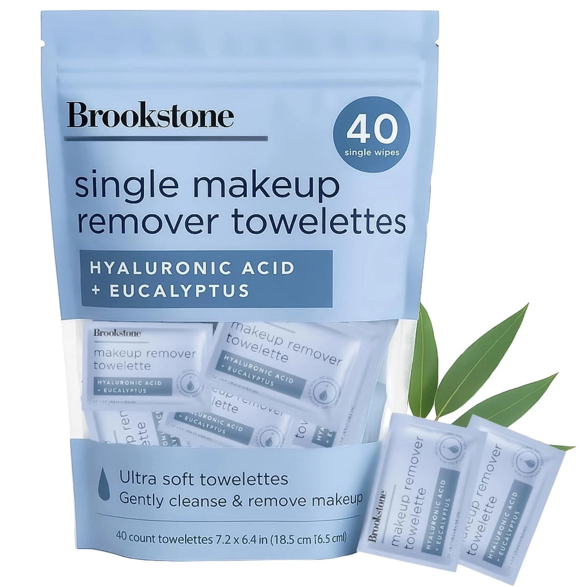 Set of 4 Makeup Remover Wipes for Eye & Face - Individually Wrapped