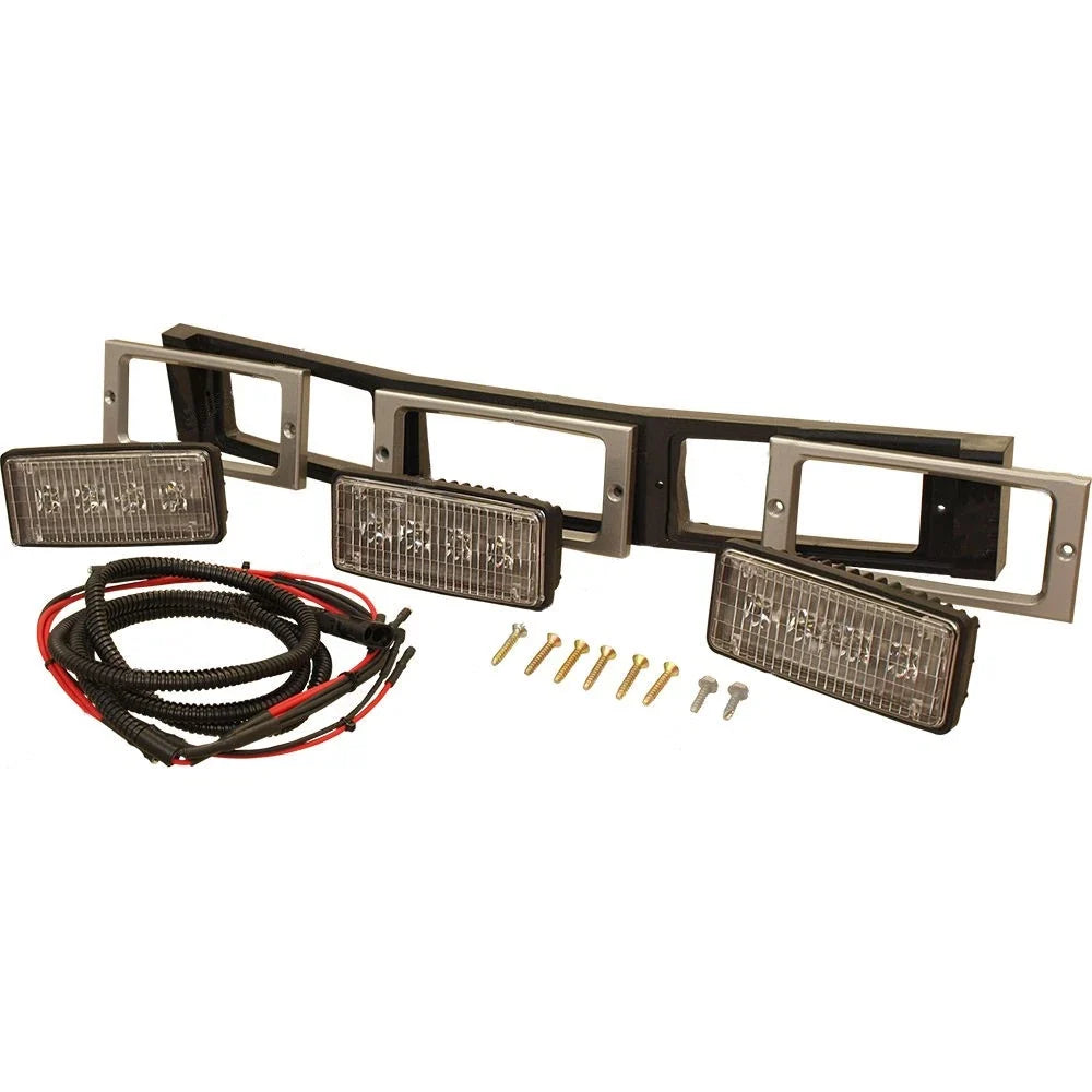 LED Headlight Conversion Kit for John Deere Tractors 4050, 4250, 4450 (AMX1910147)