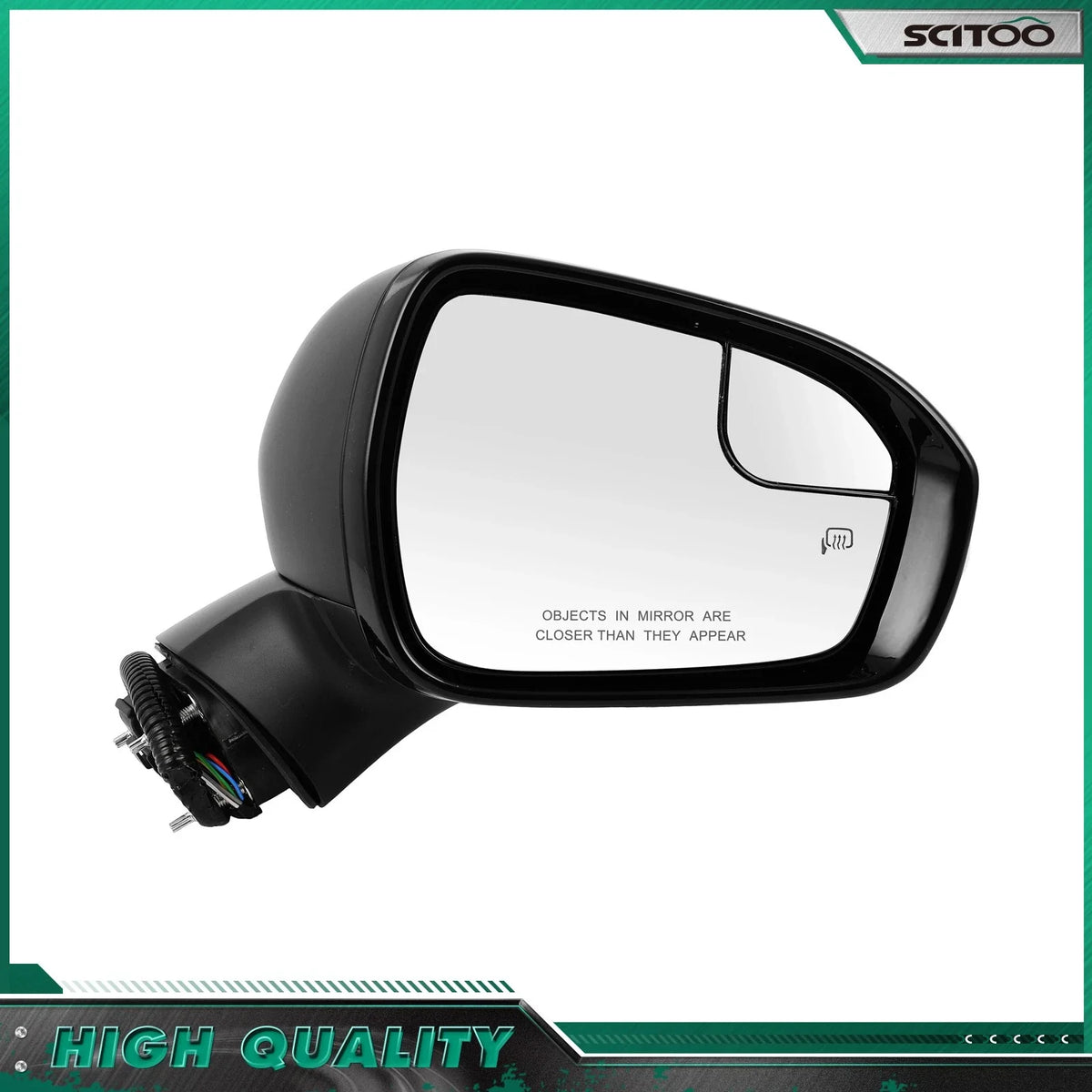 Right Side Mirror for Chevrolet Silverado 1500 (2019–2023) 7 Pins Heated