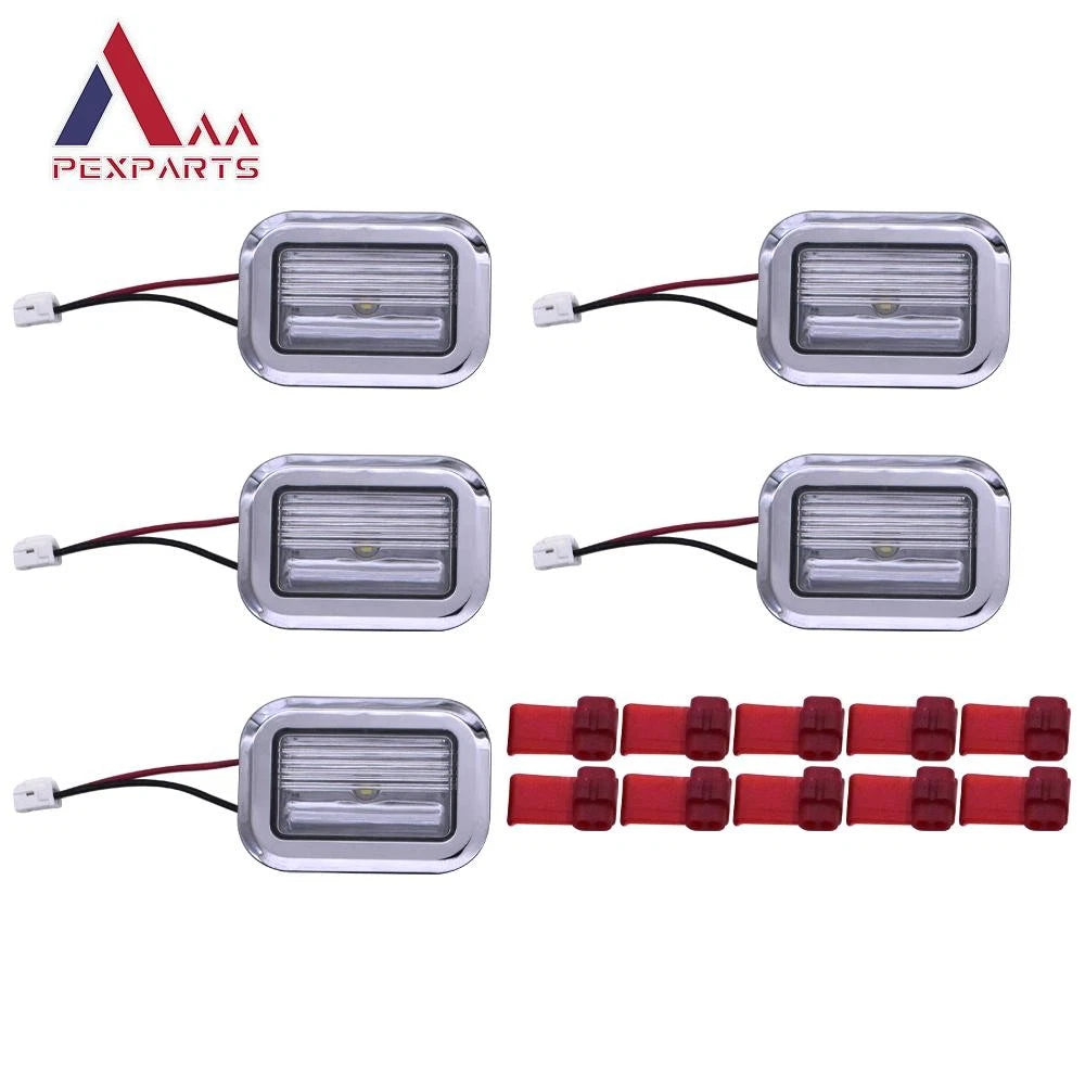 5X Refrigerator LED Light Module Assembly for Whirlpool (W11462342, W11683242)