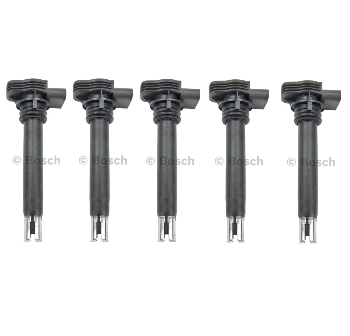 Set of 5 Bosch Direct Ignition Coils for Audi TT Quattro VW Beetle Jetta (2005–2010)