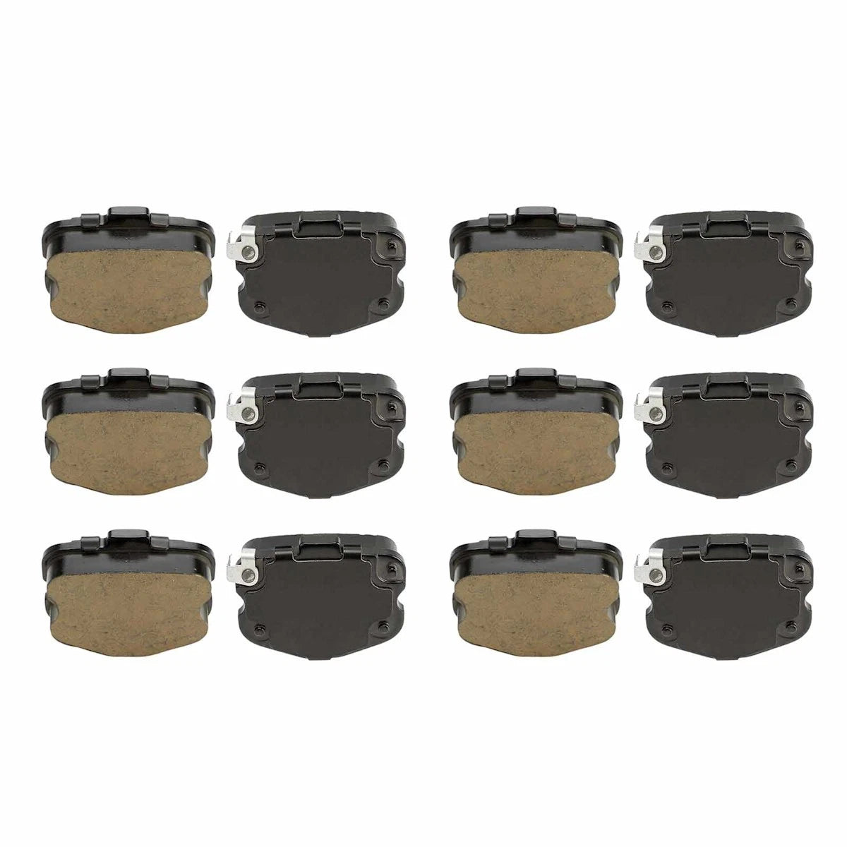 Set of 4 Brake Pads for Chevy Corvette (2006–2013) 18120269