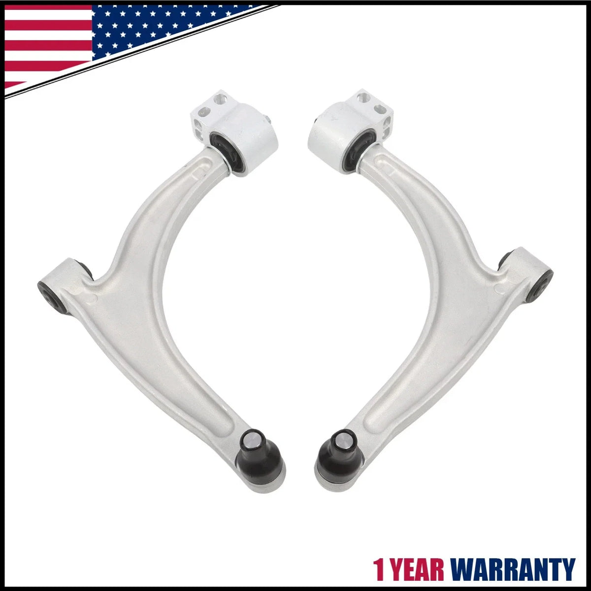 Set of 2 Front Lower Control Arms for Chevrolet Malibu (2004–2012) & Pontiac G6 (2005–2010)