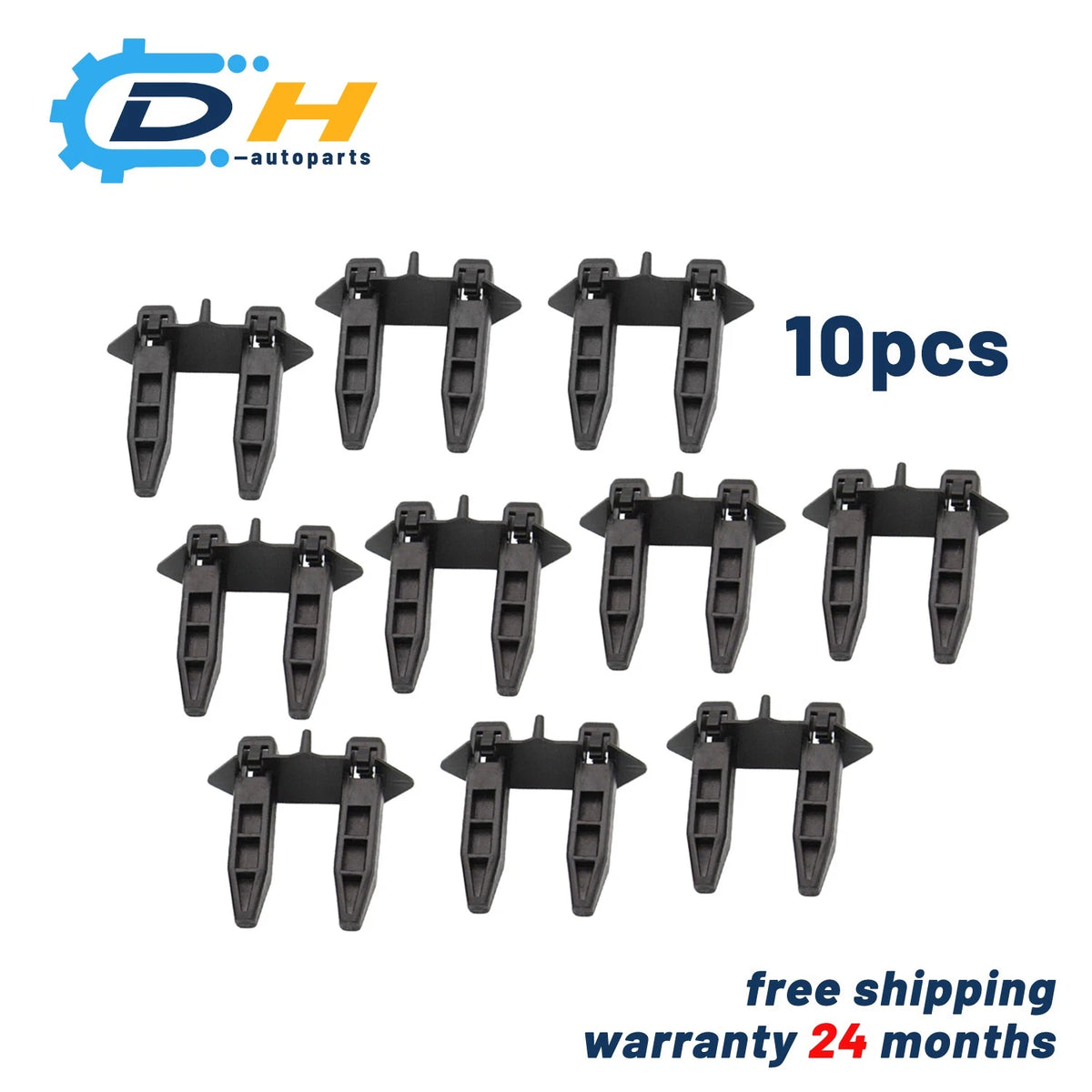 10X Front Bumper Upper Panel Retainer Clip for Toyota RAV (2003–2004) 53145-42010