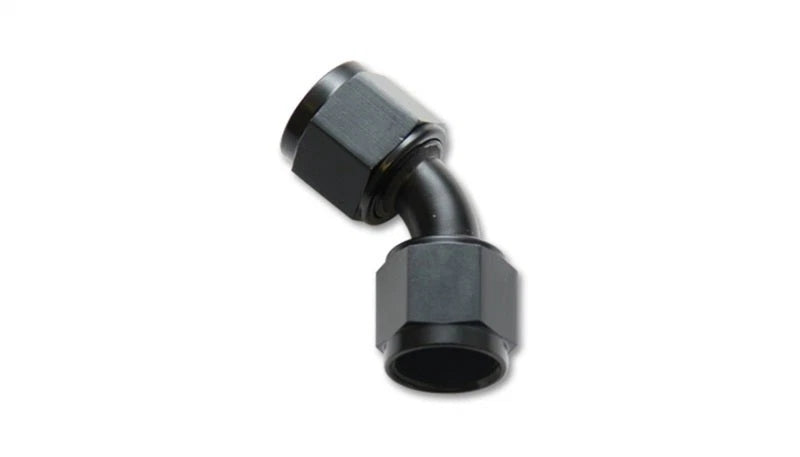 Vibrant 10711 -4AN Female Flare Swivel 45 Deg Fitting (AN to AN)