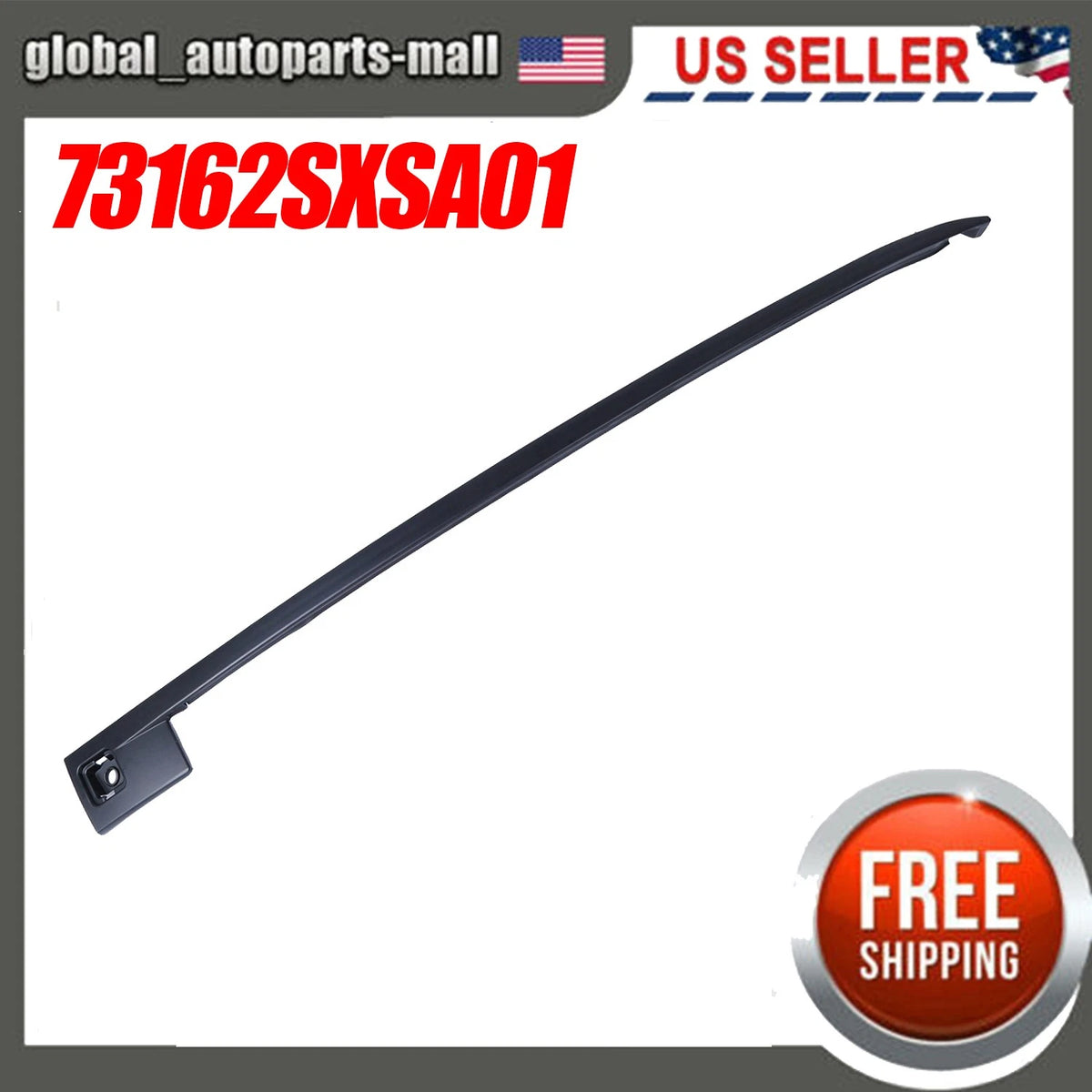 Left Side Front Windshield Garnish for Honda CR-V (2007–2011) 73162-SXS-A01