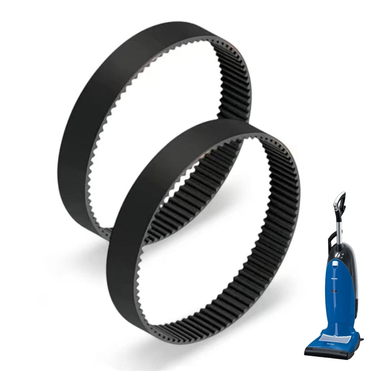 Replacement Belts for Miele S7 Vacuum (S7210, S7280, S7260, S7580)