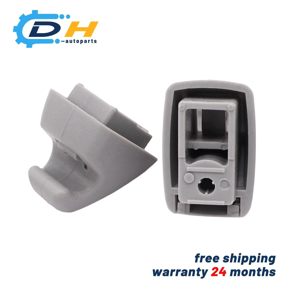 Set of 2 Sun Visor Anchor Clips for GM Trucks SUVs (15882854)