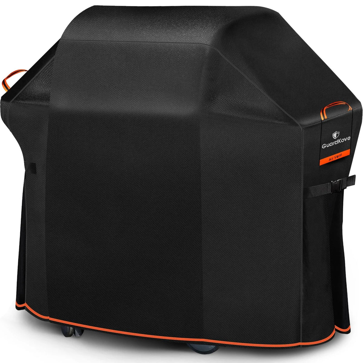 55" Grill Cover for Outdoor 55 Inch (2023) - Heavy Duty Fabric, Black