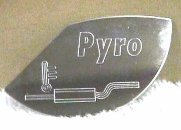 GG Gauge Emblem for Kenworth IssPro Pyrometer (68513)