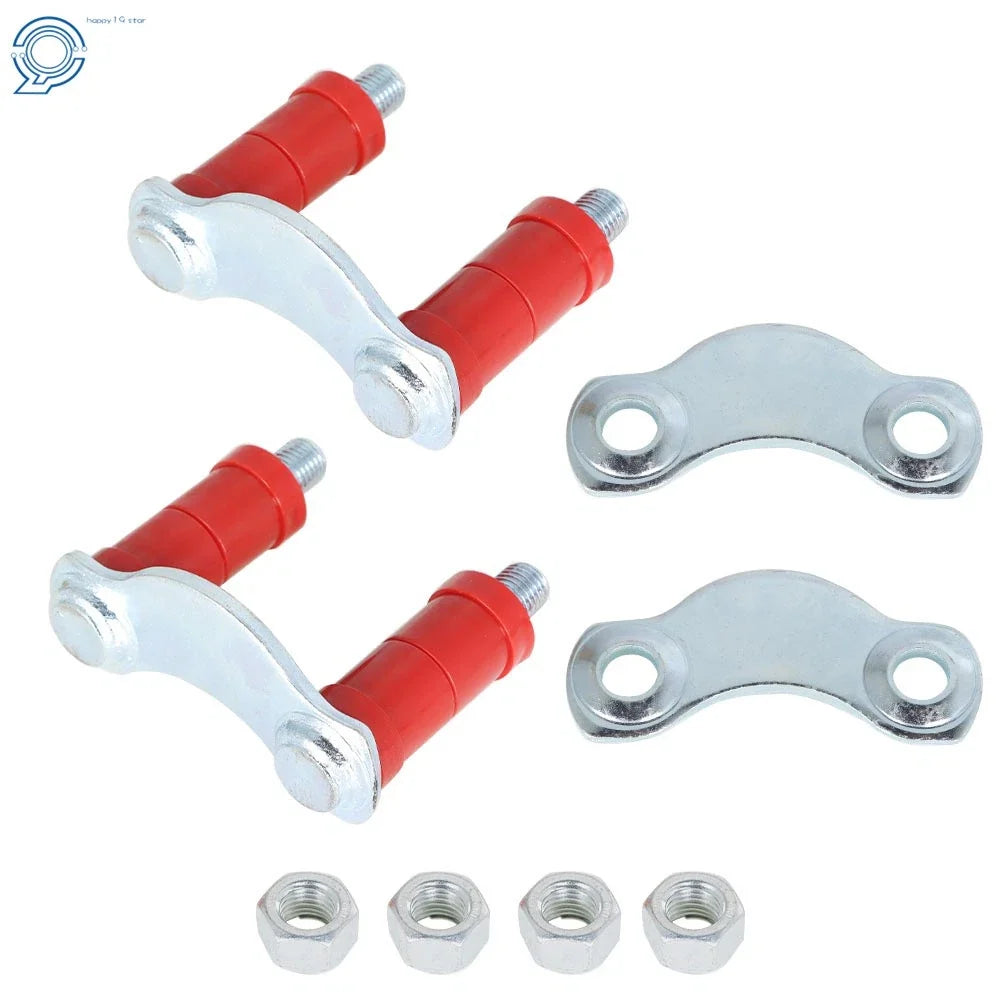 Set of 2 Rear Leaf Spring Shackle Kit for Chevrolet 150 Bel Air 210 (1955)