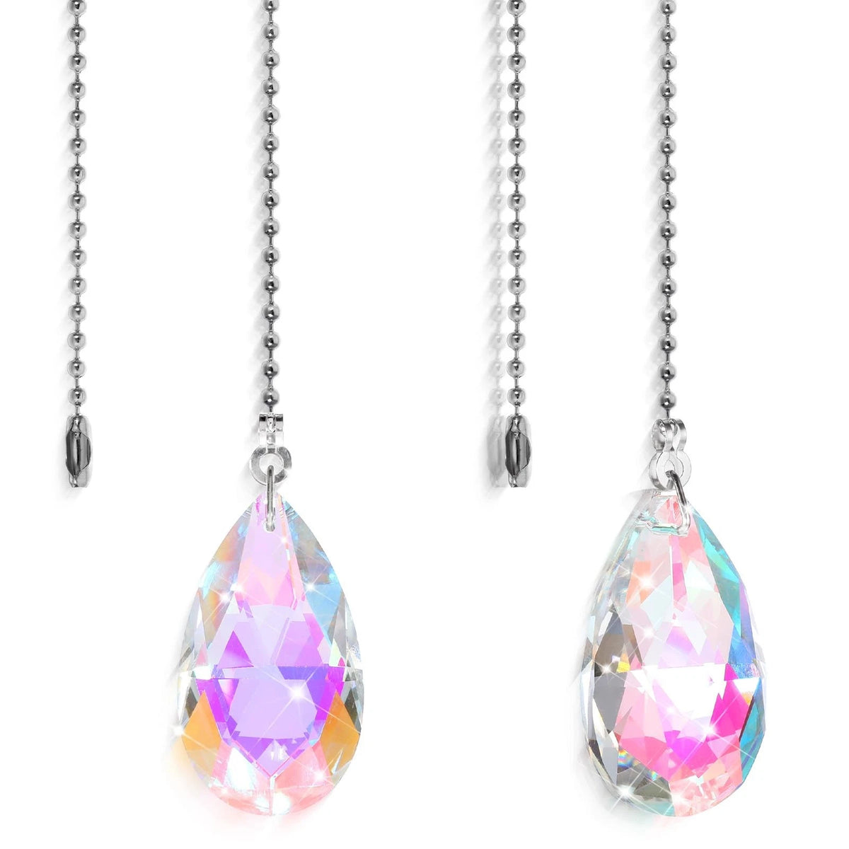 2Pcs Rainbow Ceiling Fan Pull Chains for Ceiling Fans (Universal)