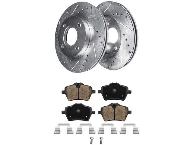 Brake Pad and Rotor Kit for Mini Cooper (2007–2015) 96913JSGG