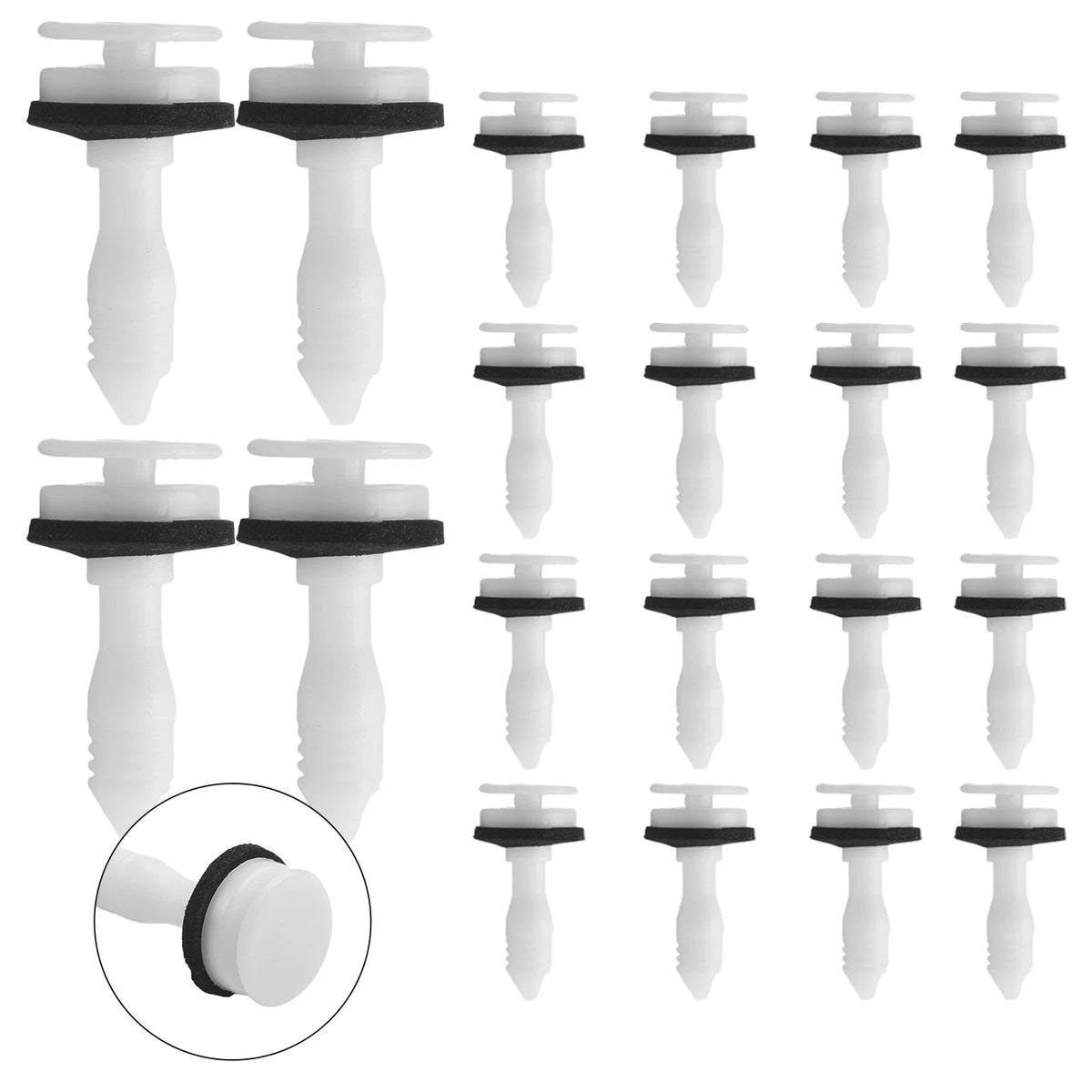 20X Door Panel Trim Fastener Clips for Various Makes and Models